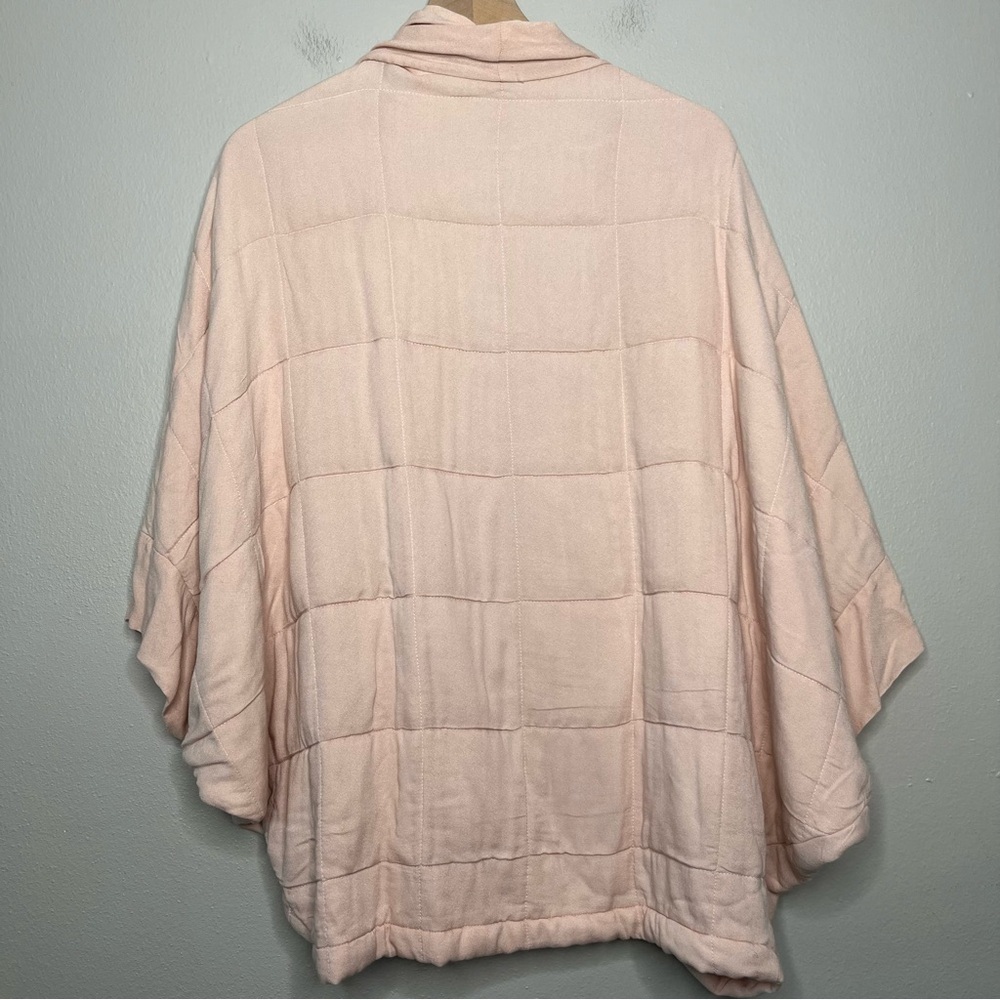 Anthropologie Saturday Sunday Pink Cardigan Kimono Jacket - Picture 6 of 10
